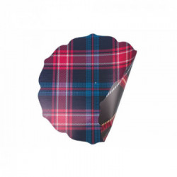 Villa D'Este Home Tivoli ' Xmas Tartan', Set 6 Tovagliette double face