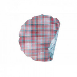 Villa D'Este Home Tivoli ' Xmas Tartan', Set 6 Tovagliette double face