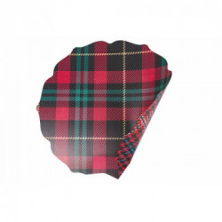 Villa D'Este Home Tivoli ' Xmas Tartan', Set 6 Tovagliette double face