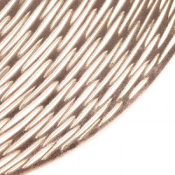 Villa D'este Home Tivoli 'Gold', Set 6 Tovagliette tonde oro antimacchia