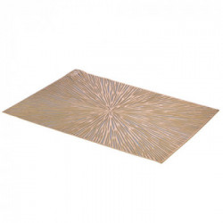 Villa D'este Home Tivoli 'Gold', Set 6 Tovagliette rettangolari oro antimacchia