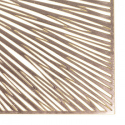 Villa D'este Home Tivoli 'Gold', Set 6 Tovagliette rettangolari oro antimacchia