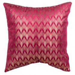 Villa D'este Home Tivoli 'Xmas', Set 2 Cuscini arredo natalizio rosso e oro 43x43 cm
