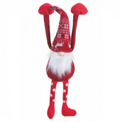 Villa D'Este Home Tivoli 'Trendy Christmas', Set 3 Babbo appendibile h.57 cm