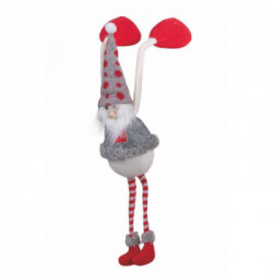 Villa D'Este Home Tivoli 'Trendy Christmas', Set 3 Babbo appendibile h.53 cm