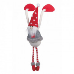 Villa D'Este Home Tivoli 'Trendy Christmas', Set 3 Babbo appendibile h.53 cm