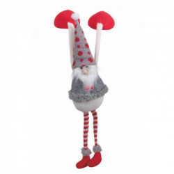 Villa D'Este Home Tivoli 'Trendy Christmas', Set 3 Babbo appendibile h.53 cm