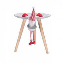 Villa D'Este Home Tivoli 'Trendy Christmas', Set 3 Babbo appendibile h.53 cm