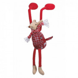 Villa D'Este Home Tivoli 'Trendy Christmas', Set 3 Topini appendibile h.51 cm