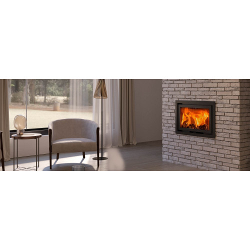 Solzaima Ecofogo Eco Grey - Termocamino a...