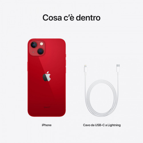 Apple iPhone 13 128GB RED *ESTENSIONE GARANZIA3...