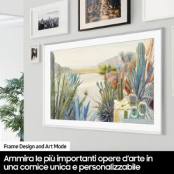 Samsung QE50LS03B - Smart TV 50 pollici QLED The FRAME UHD 4K HDR Wi-Fi Black 2022