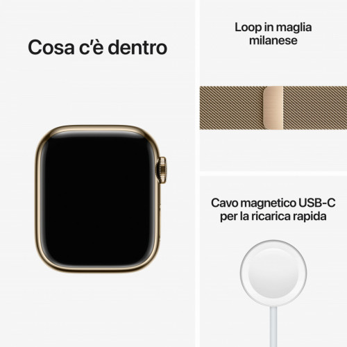 Apple Watch Series 8 GPS + Cellular 41mm Cassa...