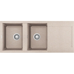 Elleci LGY50051 - Lavello easy 500, 116X50, 2VG, avena