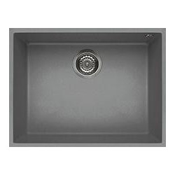 Elleci LKQ11097BSO - Lavello quadra 110, 58,5X44, 1V, light grey