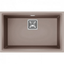 Elleci LGK12043BSO - Lavello karisma 120, 70X50, 1V, tortora sottotop