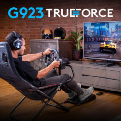 Logitech G G923 Nero USB 2.0 Sterzo + Pedali Analogico/Digitale PC, PlayStation 4, PlayStation 5