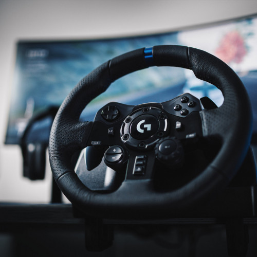 Logitech G G923 Nero USB 2.0 Sterzo + Pedali...