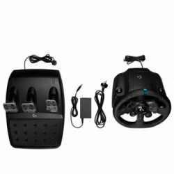 Logitech G G923 Nero USB 2.0 Sterzo + Pedali Analogico/Digitale PC, PlayStation 4, PlayStation 5