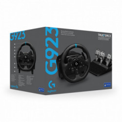 Logitech G G923 Nero USB 2.0 Sterzo + Pedali Analogico/Digitale PC, PlayStation 4, PlayStation 5