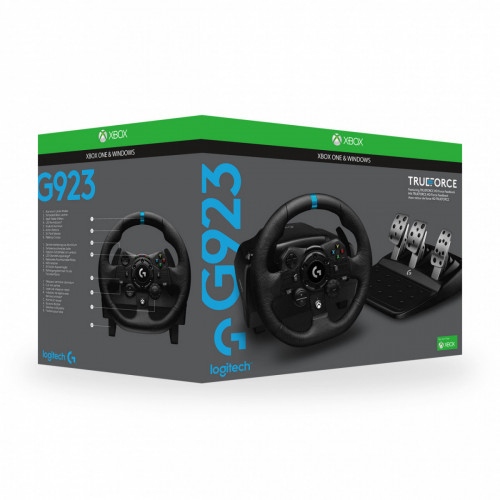 Logitech G G923 Nero USB 2.0 Sterzo + Pedali...