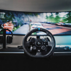 Logitech G G923 Nero USB 2.0 Sterzo + Pedali Analogico/Digitale PC, Xbox One, Xbox Series S, Xbox Series X