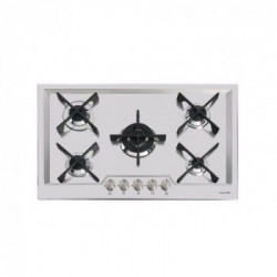 Foster 7610 032 - Piano Cottura a Gas KS Sopratop, Inox spazzolato, 79x50 cm 