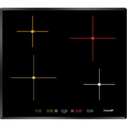 Foster 7372 241 - Piano Cottura ad Induzione S4000, Vetroceramica nero, 59x52 cm
