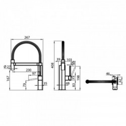 Foster 8488 000 - Miscelatore GK, Cromato