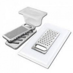 Foster 8159 101 - Kit Grattugie e Vaschetta Raccogli Vivande