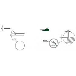 Foster 7361 270 - Piastra ad Induzione, ø 270 mm, Nera, per Sistema Modular Induction