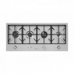 Foster 7640 000 - Piano Cottura a Gas, 4 Fuochi, 108 x 49 cm, Acciaio Inox 