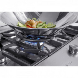 Foster 7637 000 - Piano Cottura a Gas, 4 Fuochi, 82 x 56 cm, Acciaio Inox