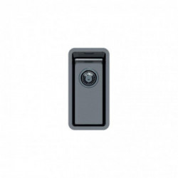 Foster 2151 856 - Lavello KE Sottotop, Inox Gun Metal, 22.2x44.2 cm