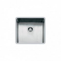 Foster 2154 850 - Lavello KE Sottotop, Inox spazzolato, 49x44 cm