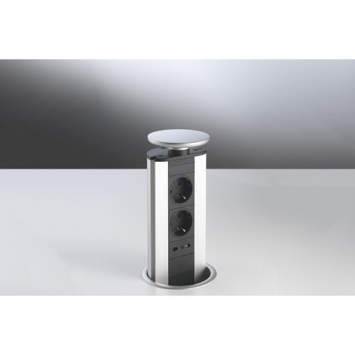 Foster 8000 012 - Portaprese Totem 3, Inox