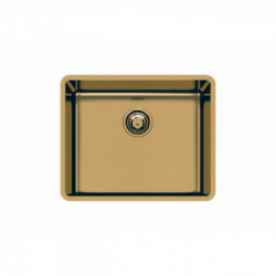 Foster 2155 859 - Lavello KE Sottotop, 1 Vasca, 54 x 44 cm, Gold