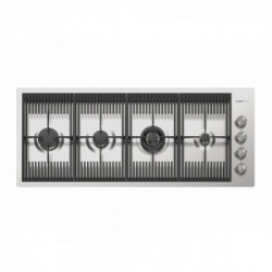 Foster 7681 000 - Piano Cottura a Gas, 4 Fuochi, 111.5 cm, Acciaio Inox 