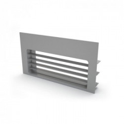 Foster 9700 539 - Griglia per Zoccolo Mobile, Colore Grigio