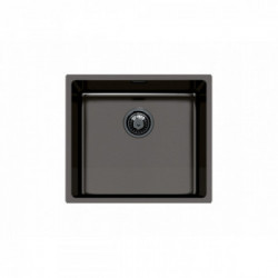 Foster 2154 856 - Lavello KE Sottotop, 1 Vasca, 49 x 44 cm, Gun Metal