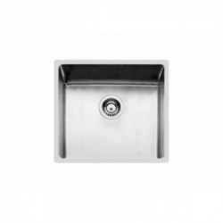 Foster 2154 050 - Lavello KE Filotop, 1 Vasca, 49 x 44 cm, Acciaio Inox