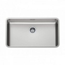 Foster 1870 850 - Lavello S400 Sottotop, 1 Vasca, 77 x 44 cm, Acciaio Inox
