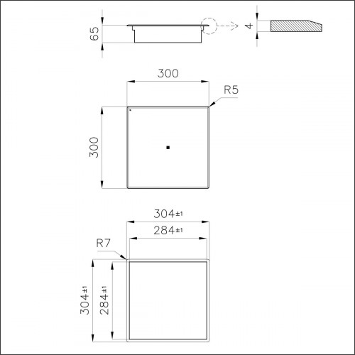 Foster 7365 300 - Piastra ad Induzione, 300 x...