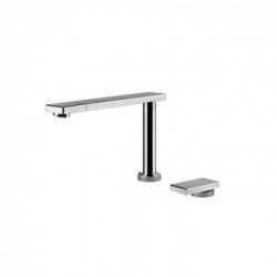 Foster 8499 000 - Miscelatore Eclipse, con Canna Girevole a Scomparsa, con Comando Remoto, Cromato