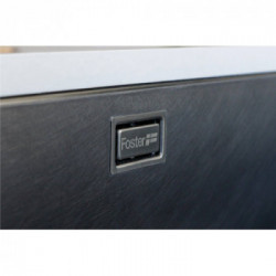 Foster 2156 886 - Lavello KE - R15 Vintage Sottotop, 1 Vasca, 44 x 44 cm, Gun Metal
