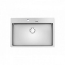 Foster 3366 050 - Lavello Filotop S4001, 1 Vasca, 77 x 52 cm, Acciaio Inox