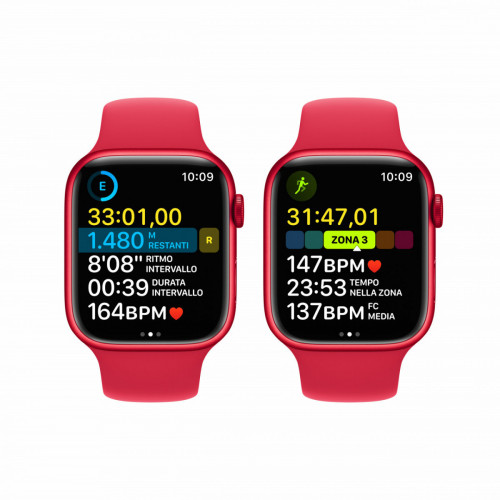 Apple Watch Series 8 GPS 41mm Cassa in...