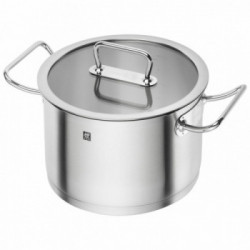 Zwilling 65120-005, 'PRO' Set Pentole 5 pezzi, acciaio inox
