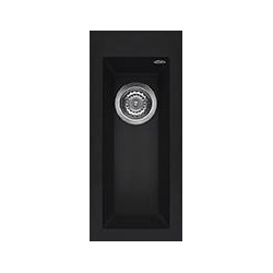 Elleci LKQ05086 - Lavello quadra 50, 23x50, 1V, black