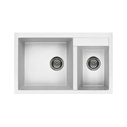 Elleci LGQ44068 - Lavello quadra 440, BIANCO, 68,